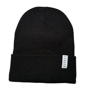 Satin-Lined Beanie | Black