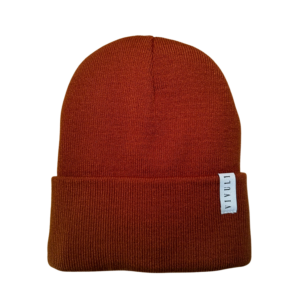 Satin-Lined Beanie | Brown